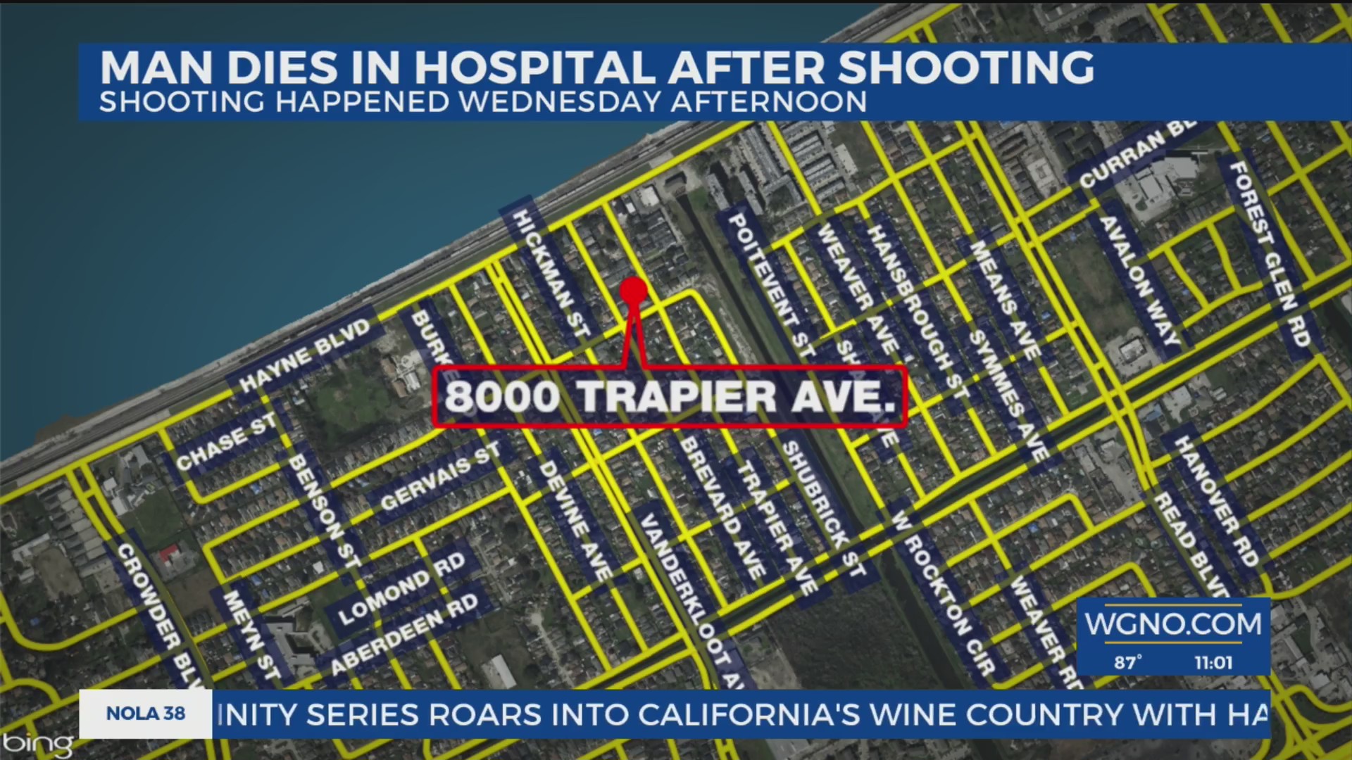 Man killed following New Orleans East shooting – WGNO