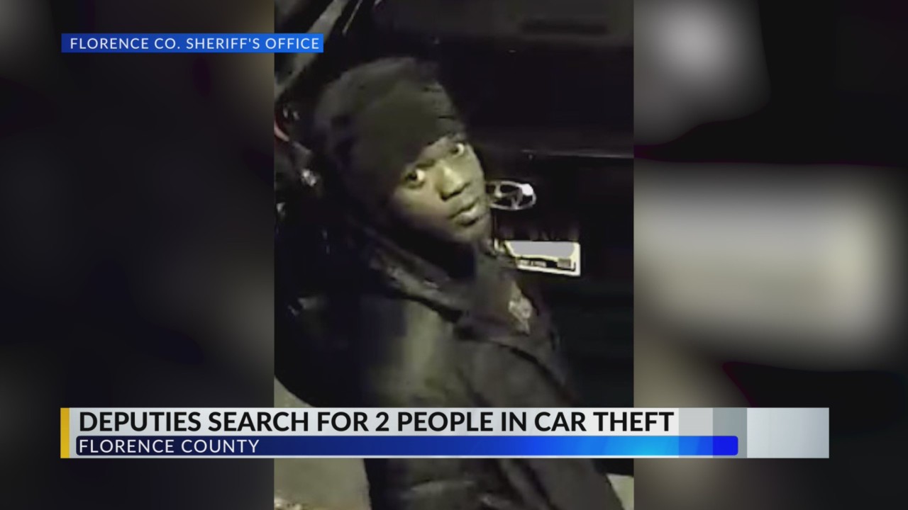 Florence County deputies search for 2 people in car theft – WBTW