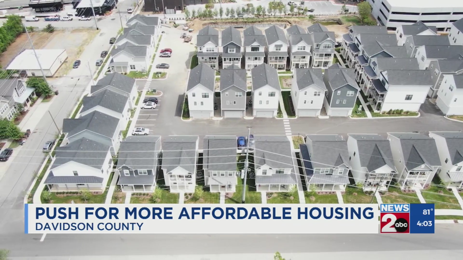 Push for more affordable housing in Nashville – WKRN News 2