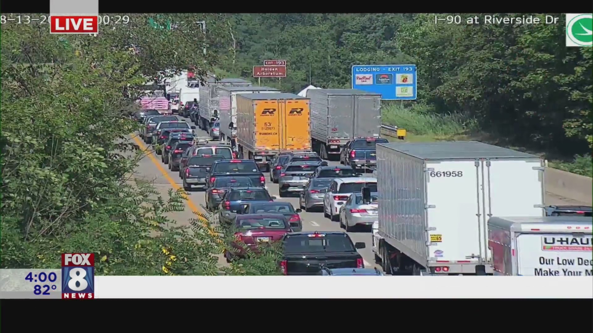 Crash on I-90 East in Mentor – Fox 8 Cleveland WJW