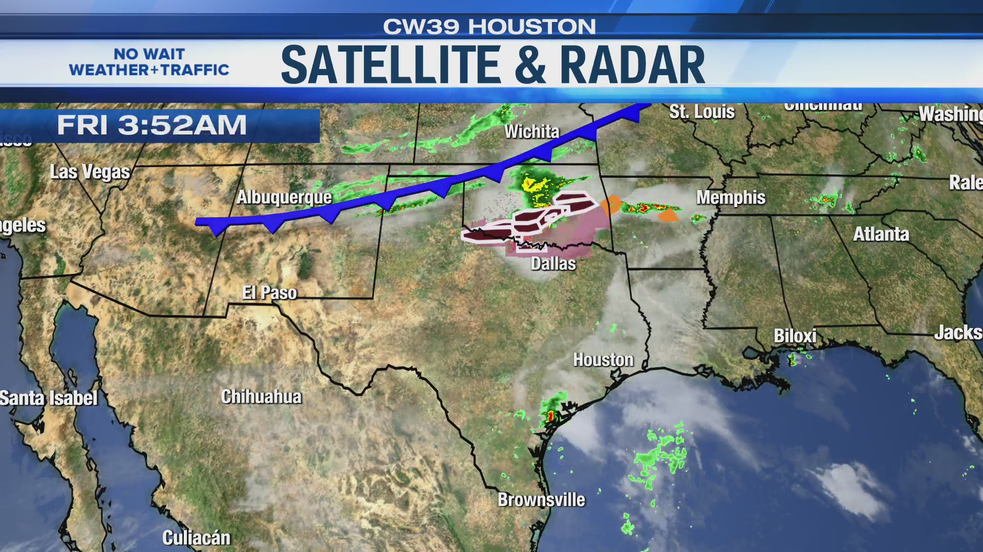 Cold front brings increased risk of severe weather to southeast Texas ...