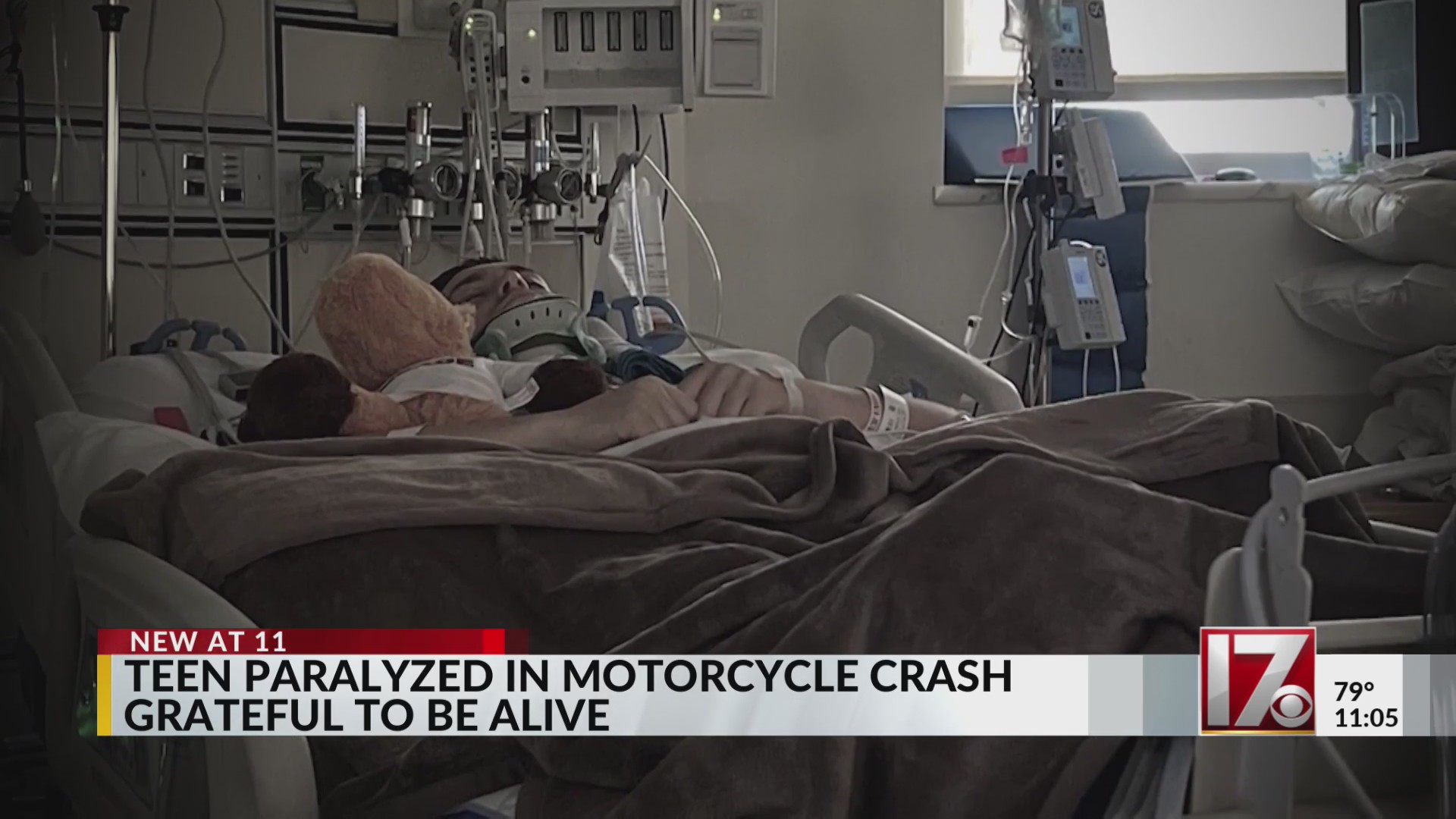 Johnston County teen paralyzed in motorcycle crash grateful to be alive ...