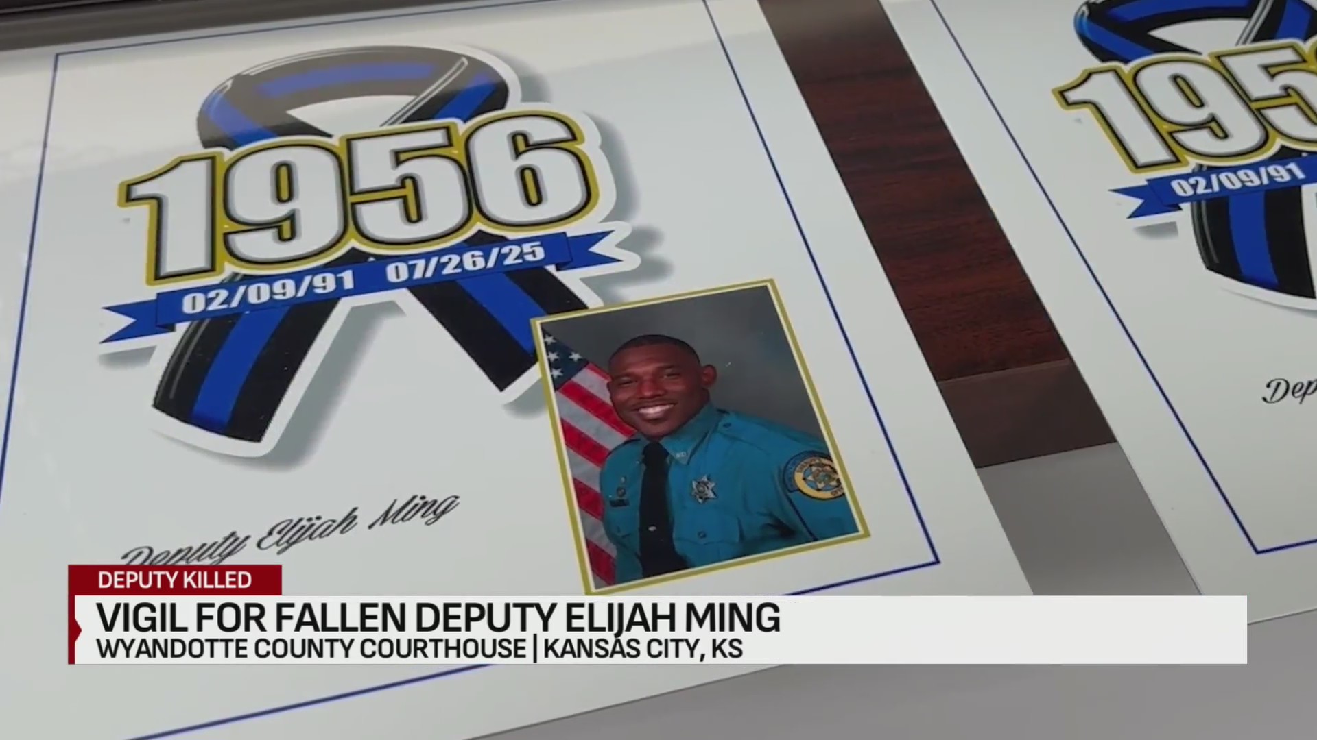Vigil to be held in honor of fallen Wyandotte County Deputy Elijah Ming ...