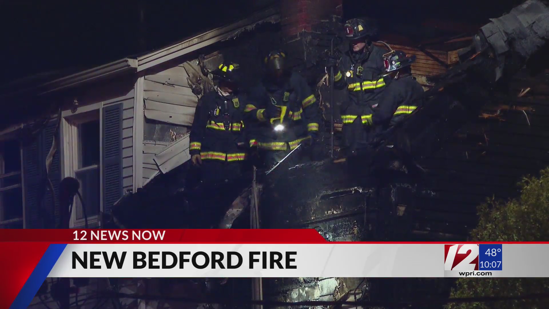 3 taken to hospital after New Bedford house fire – WPRI.com