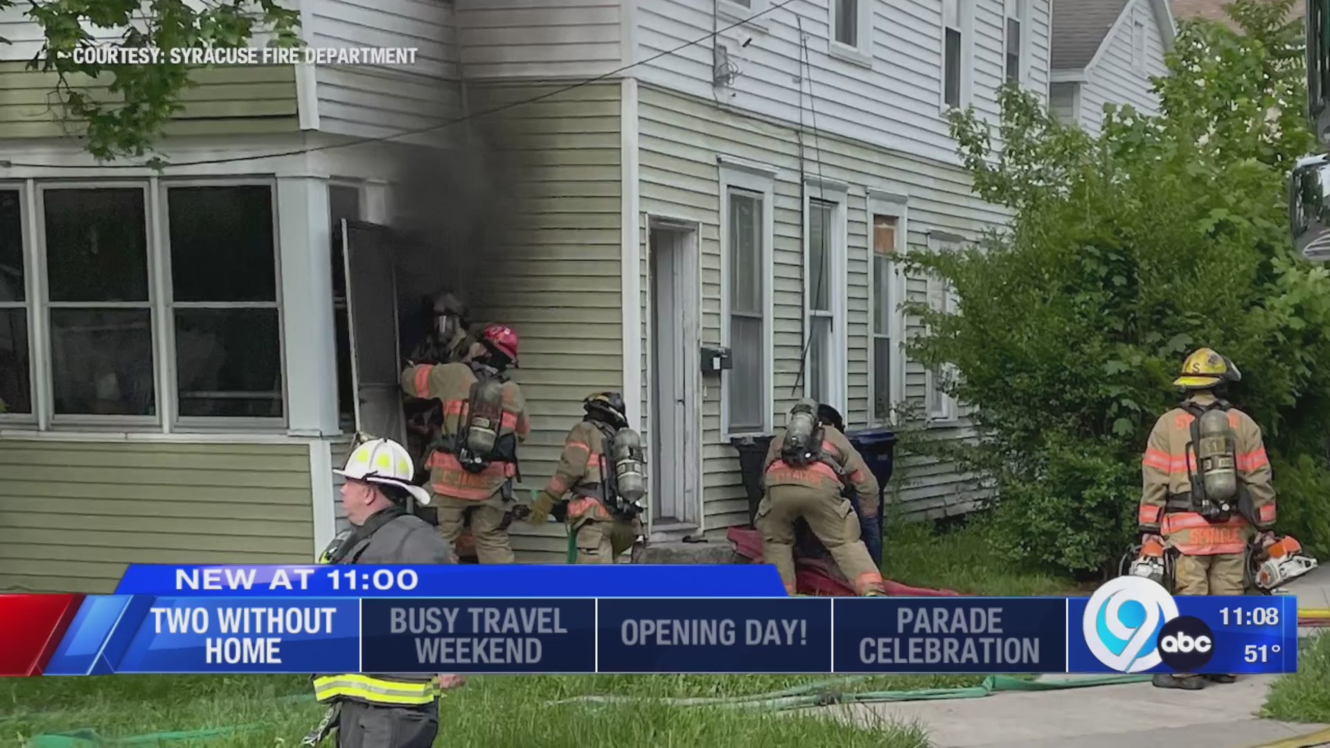 Two people displaced after house fire near Schiller Park – WSYR