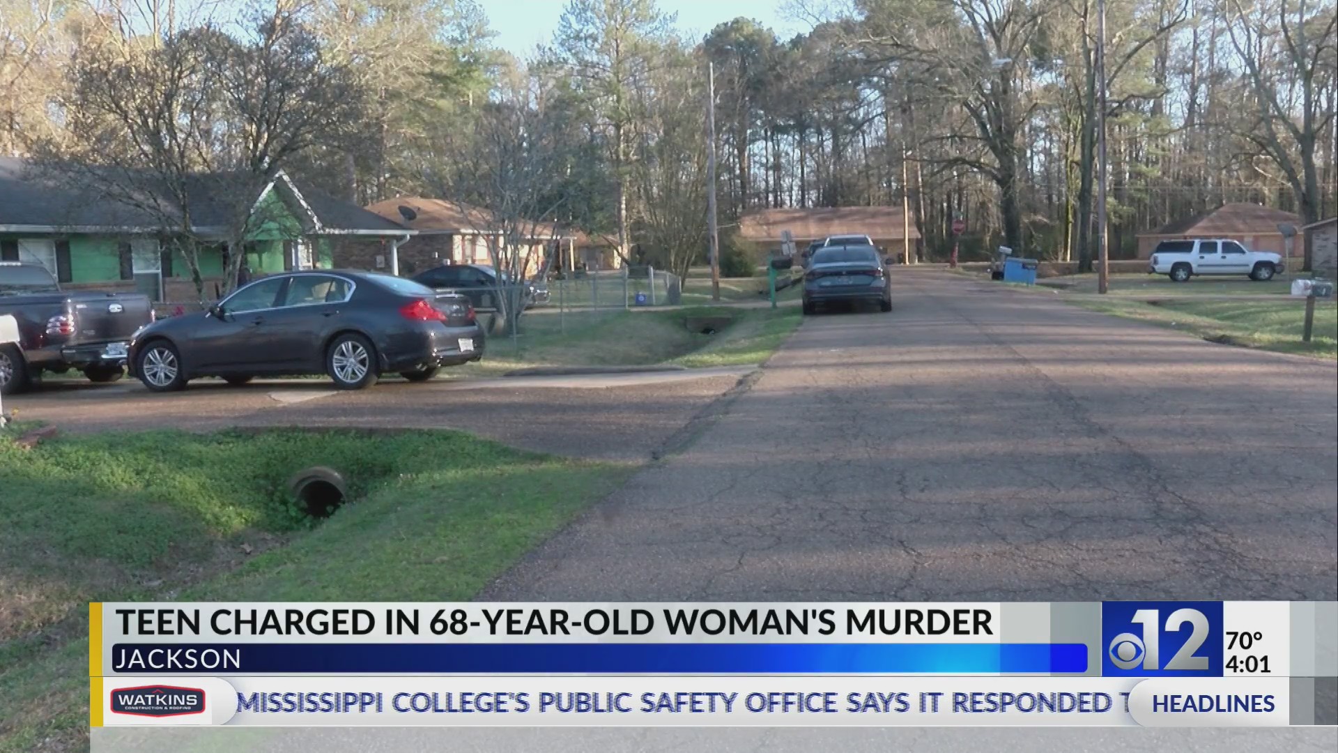 Teen arrested in shooting death of 68-year-old Jackson woman – WJTV