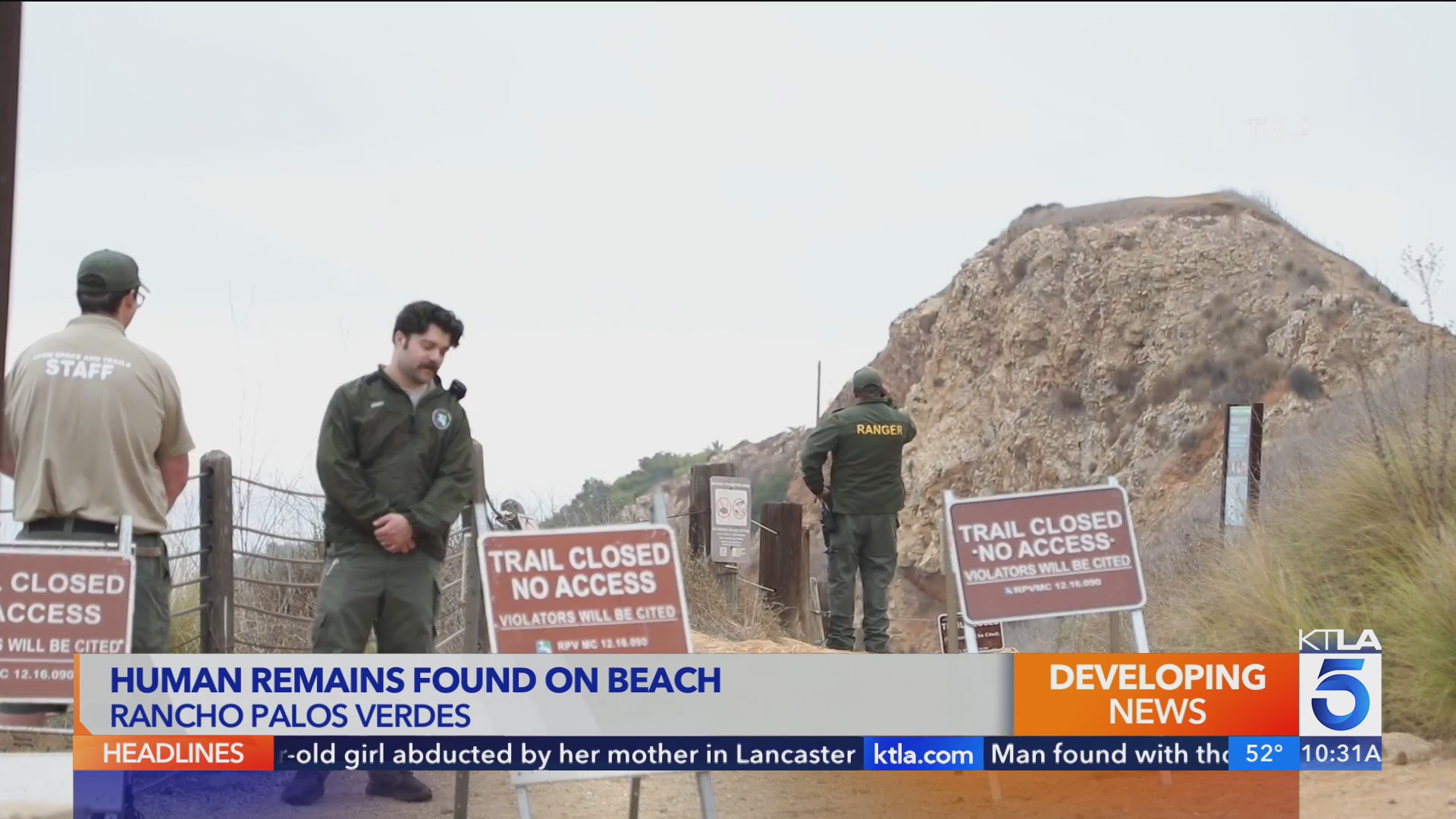 Officials provide update on body found near Southern California ...