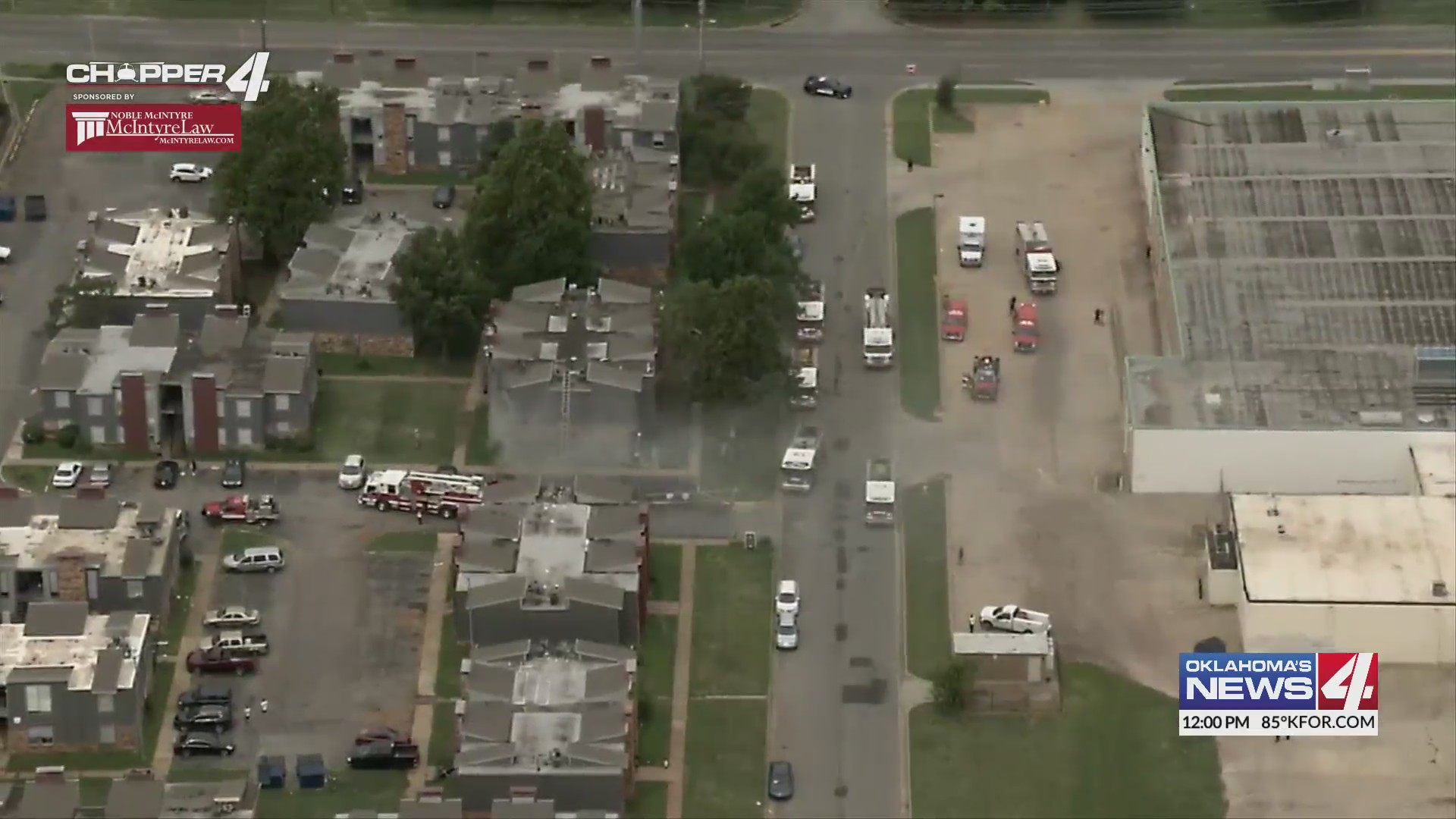 OKC firefighters battle apartment fire in SE OKC – KFOR.com Oklahoma City
