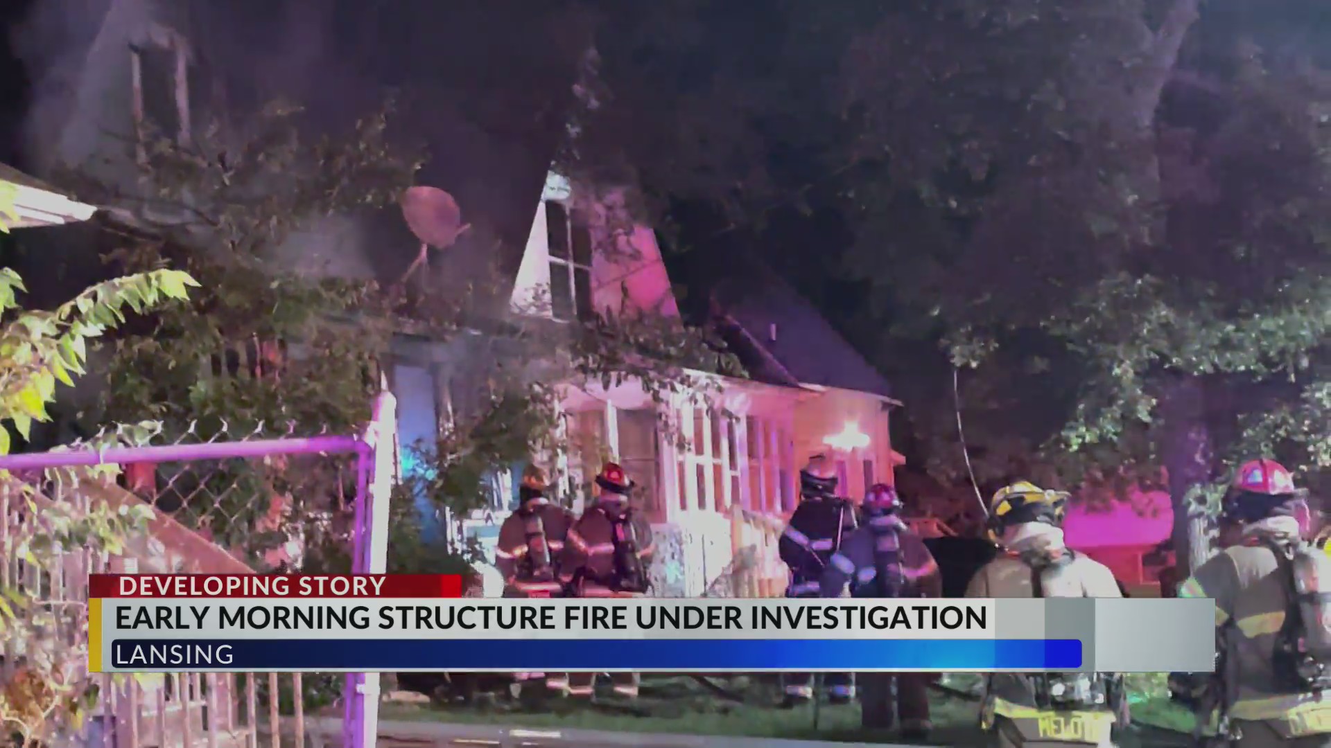 Early morning house fire under investigation – WLNS 6 News