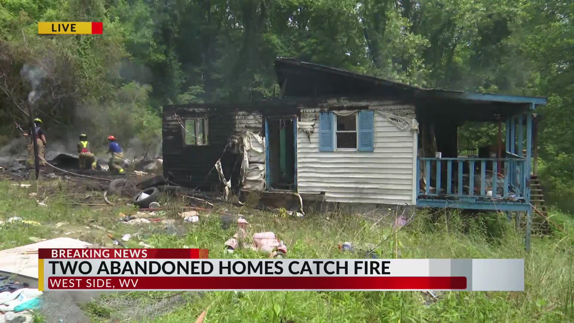 Crews battle structure fire in Kanawha County – WOWK 13 News
