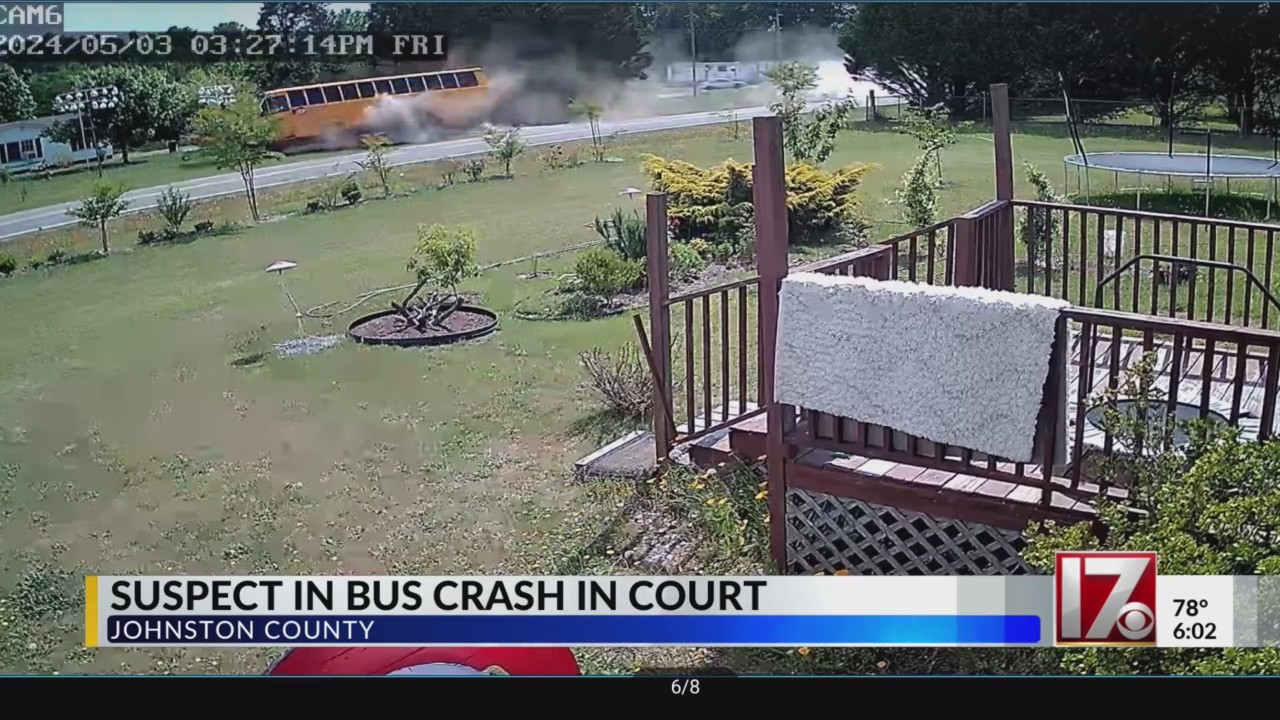 Suspect accused in Johnston County school bus hit and run that injured ...