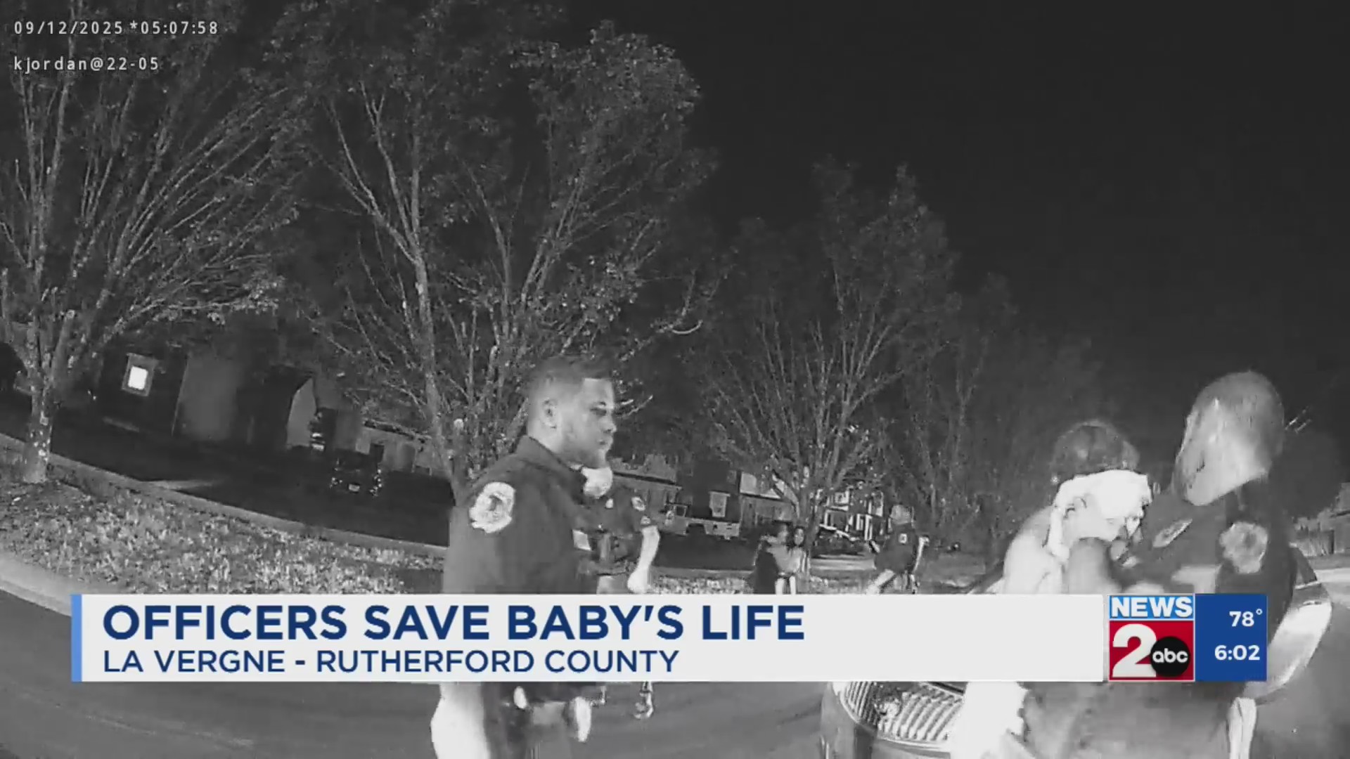 La Vergne police officers save baby’s life – WKRN News 2