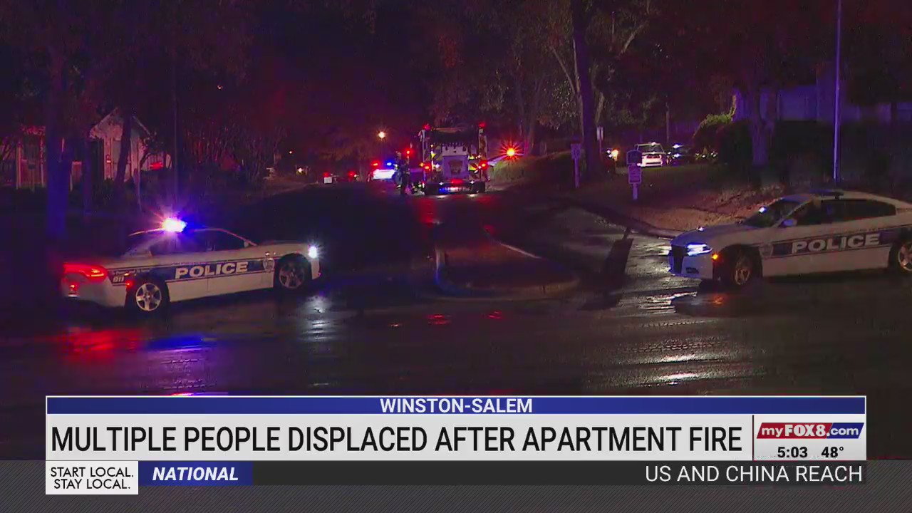 Winston-Salem apartment fire leaves several displaced – FOX8 WGHP