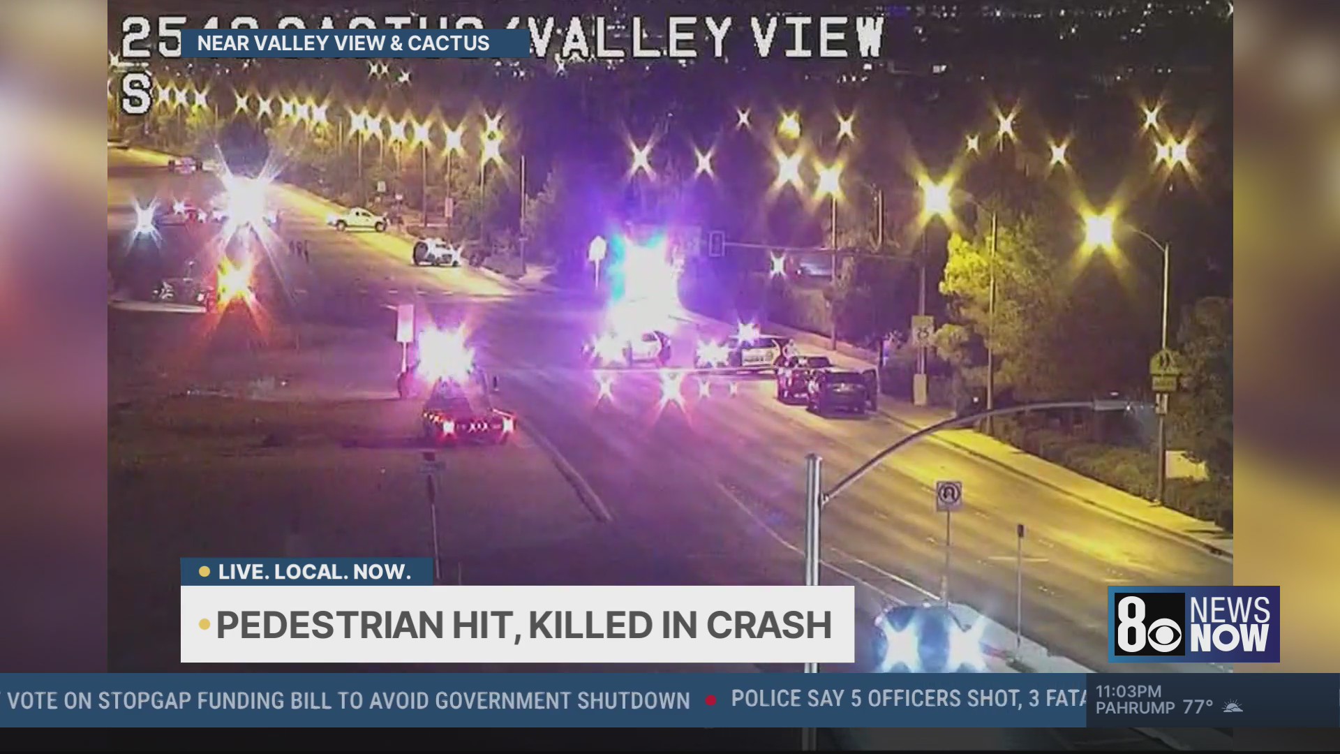 Pedestrian hit, killed in south Las Vegas valley crash – KLAS