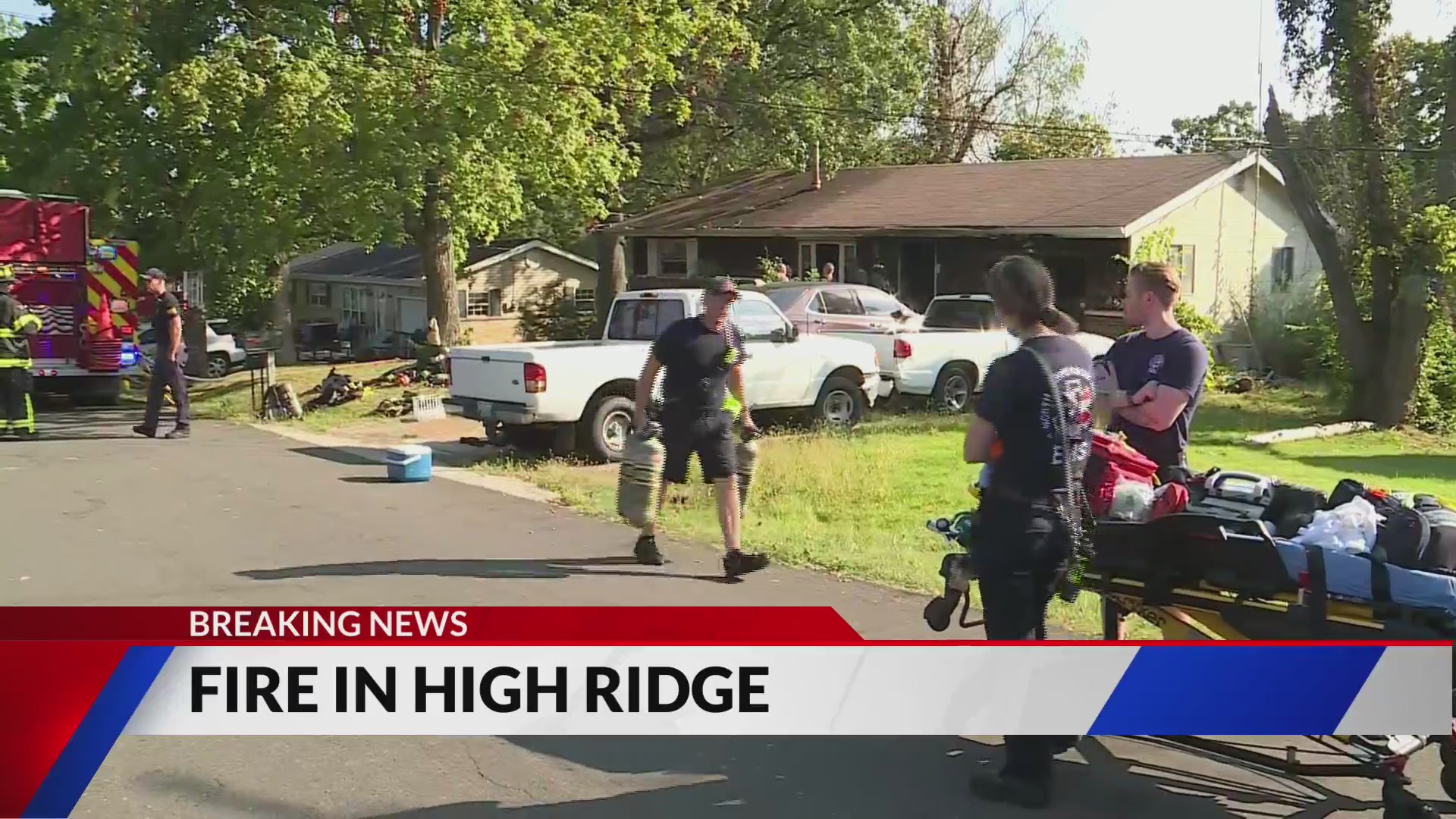 High Ridge fire leaves two injured and five animals dead – FOX 2