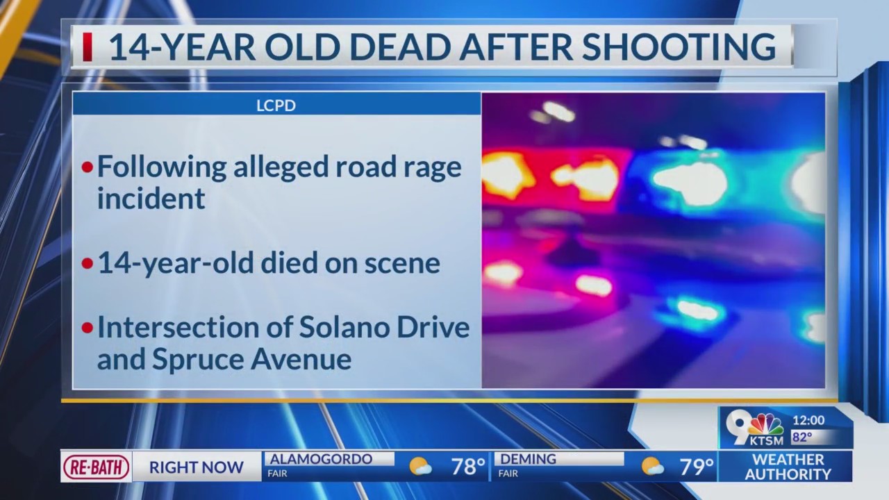 14-year-old boy dead after alleged road rage shooting – KTSM 9 News