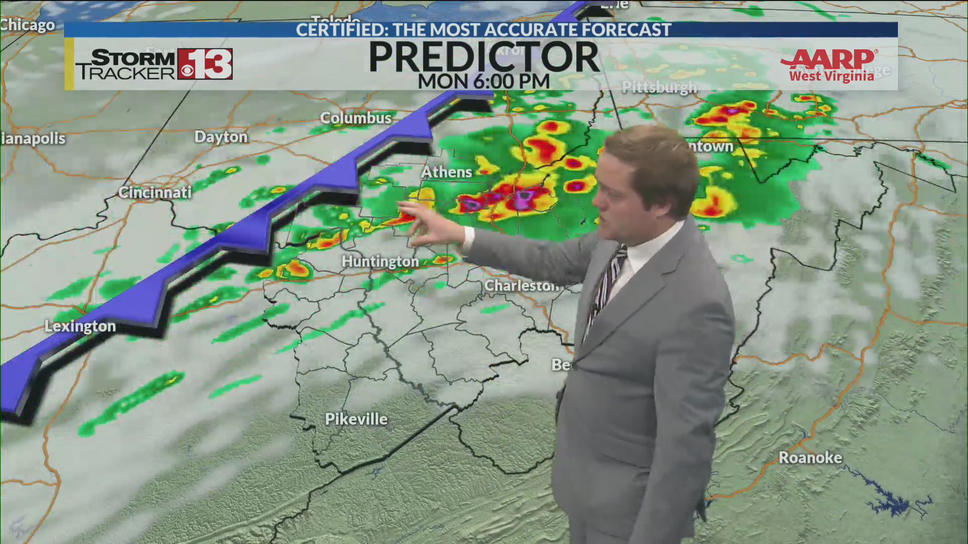 Severe weather potential Monday evening – WOWK 13 News