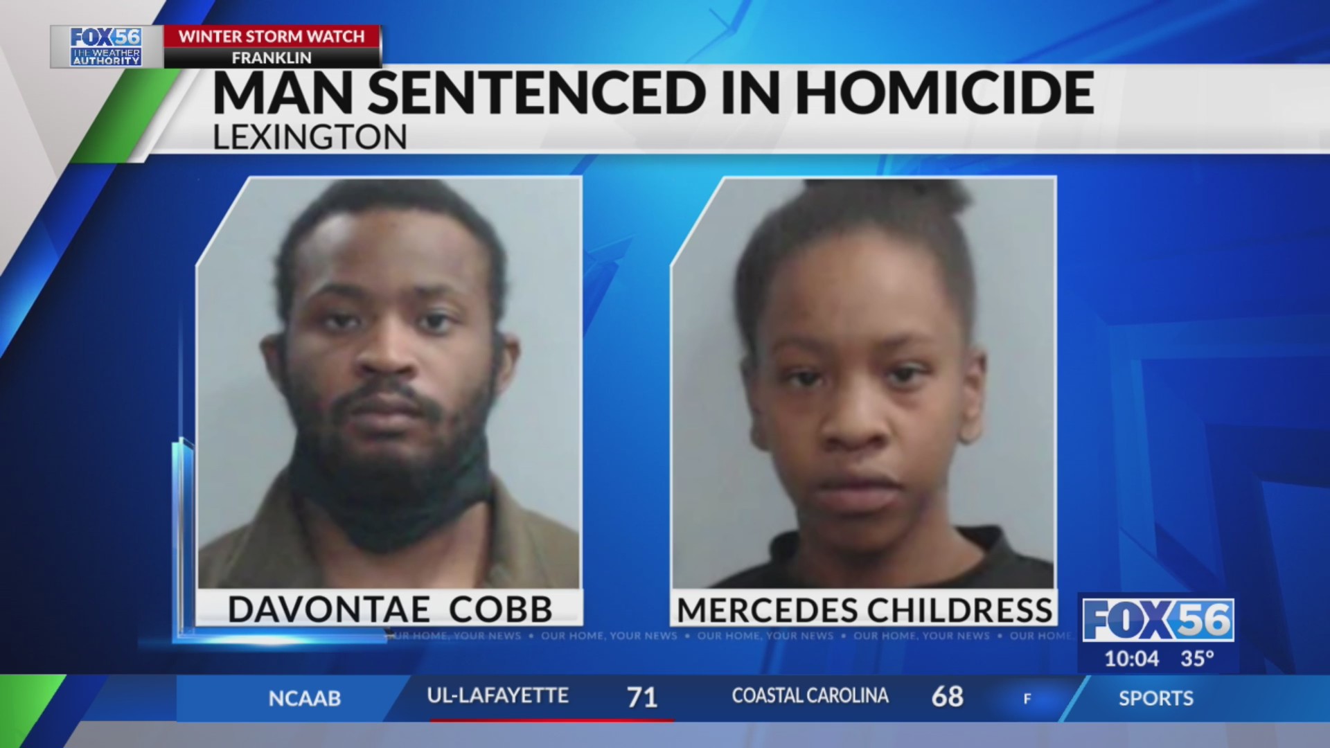 Man sentenced after deadly Lexington shooting – FOX 56 News