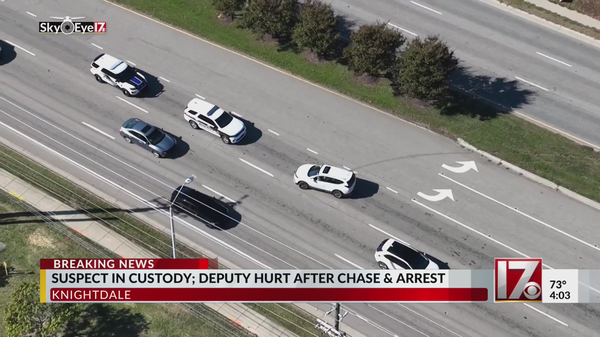 Robbery suspect caught in Wake County high-speed chase – CBS17.com