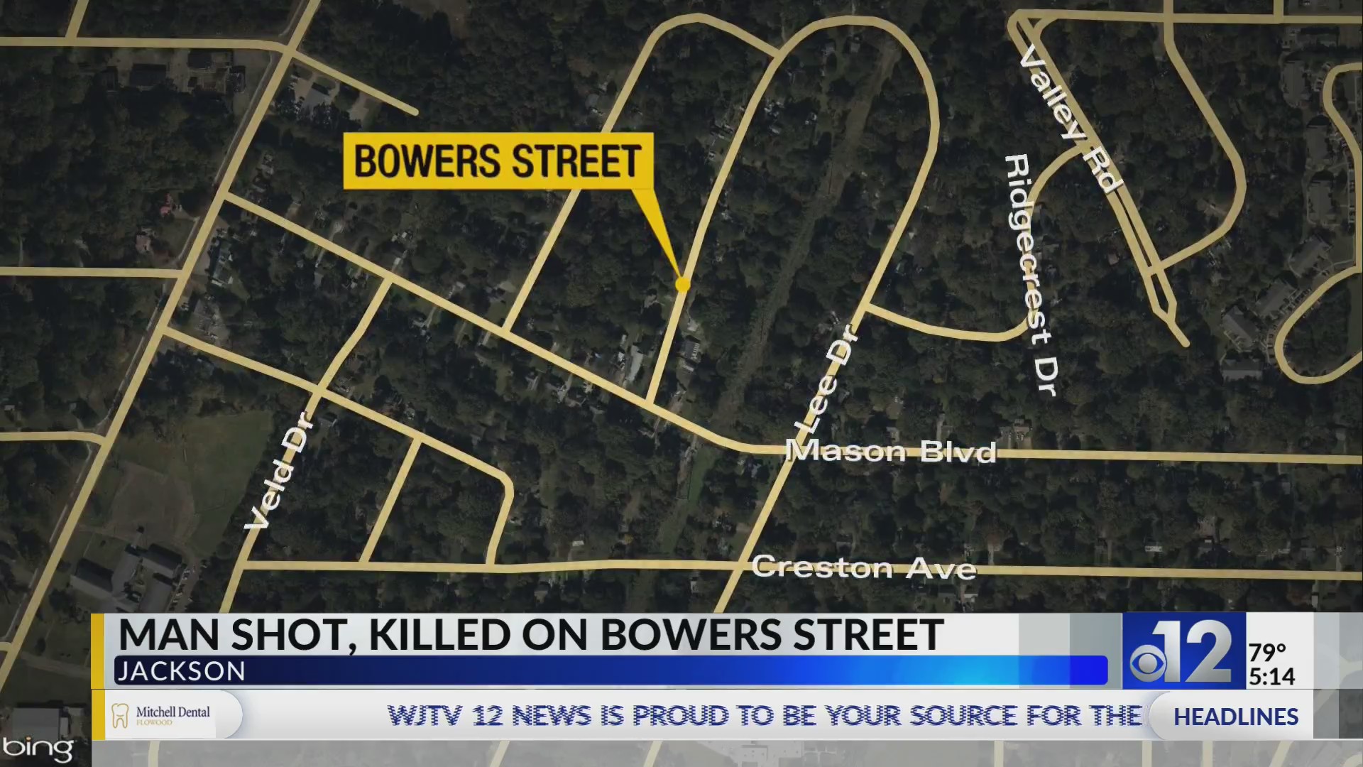 Man shot, killed on Bowers Street in Jackson – WJTV