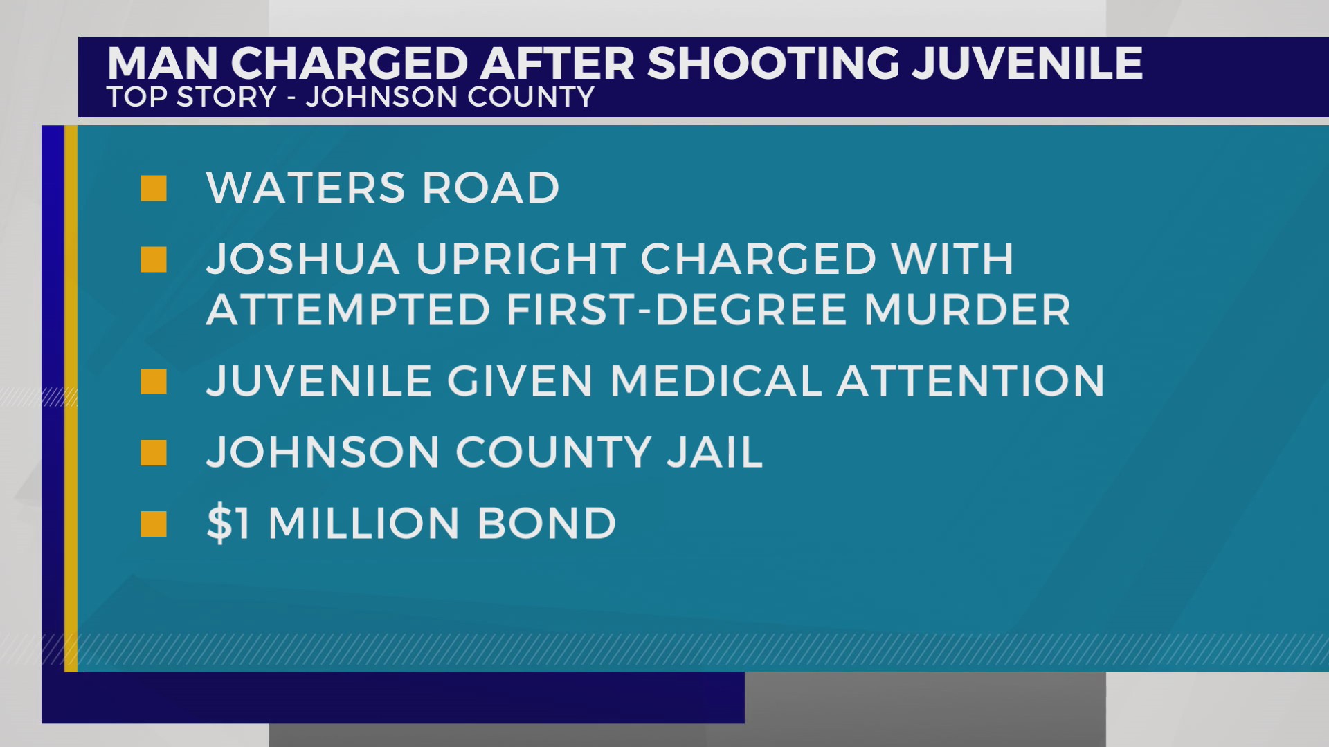 Johnson County man charged with attempted first-degree murder after ...