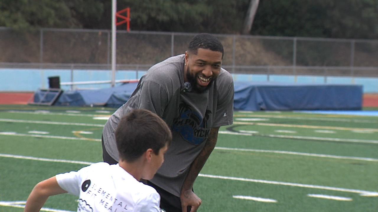 Detroit Lion WR and University City HS alum Tim Patrick returns home ...