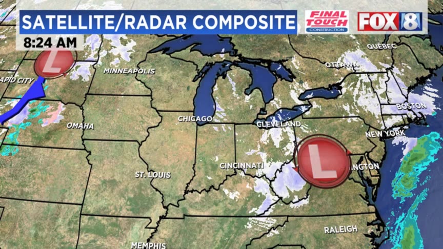 When does the snow come to an end this weekend? – Fox 8 Cleveland WJW
