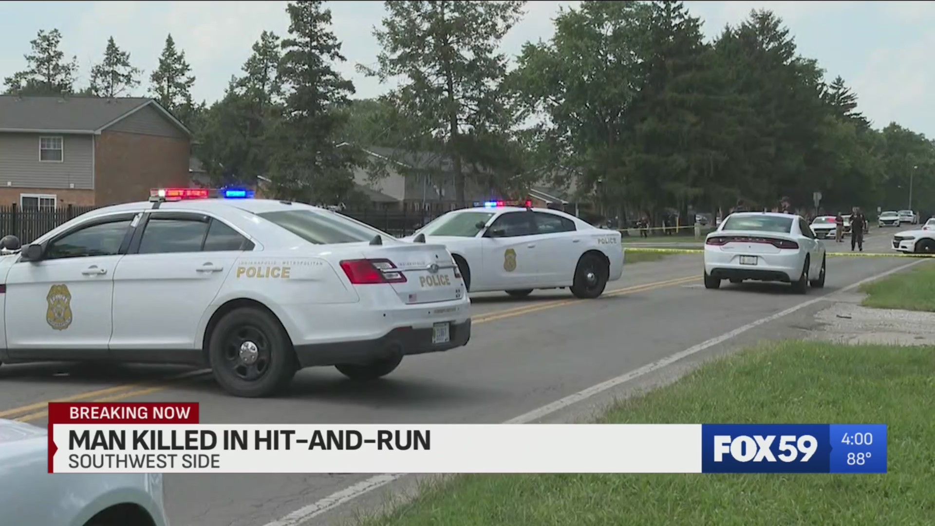 IMPD: Man dead after hit-and-run on Indy’s southwest side – Fox 59
