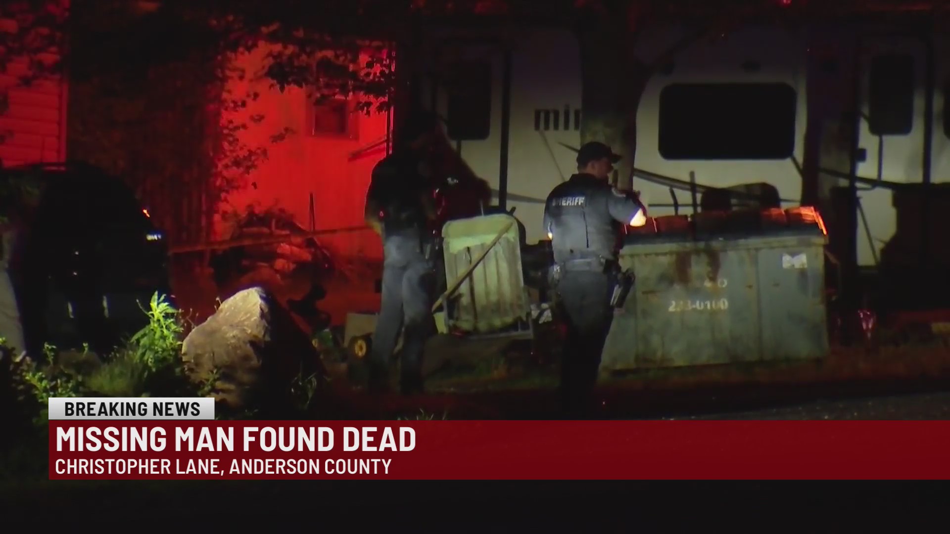 Missing man found dead behind building in Anderson Co. – WSPA 7NEWS