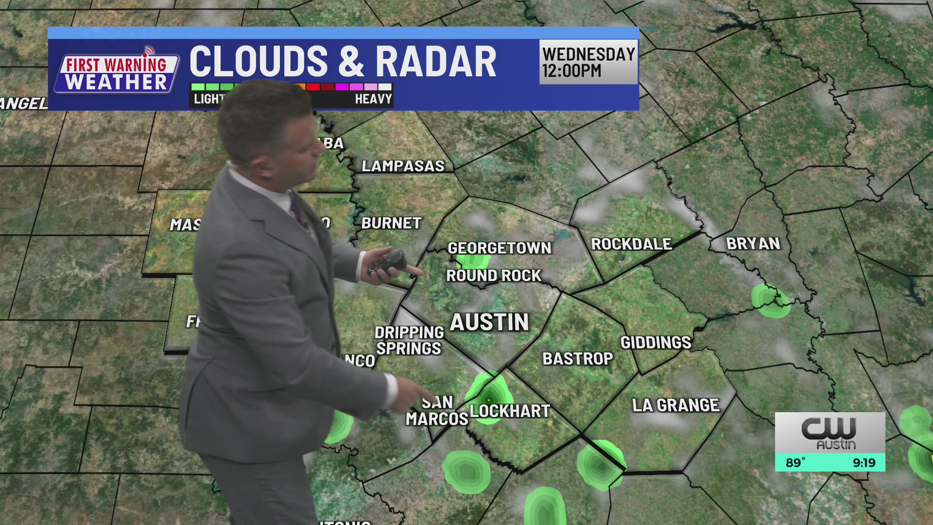 Spotty showers and storms through mid-week, but more rain for the Labor ...