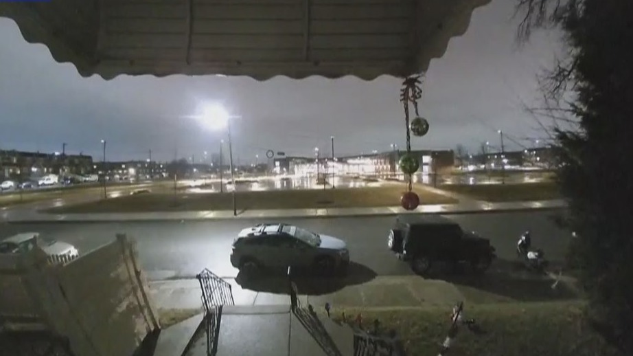 Doorbell video captures small plane crash in Philadelphia | Dan Abrams ...