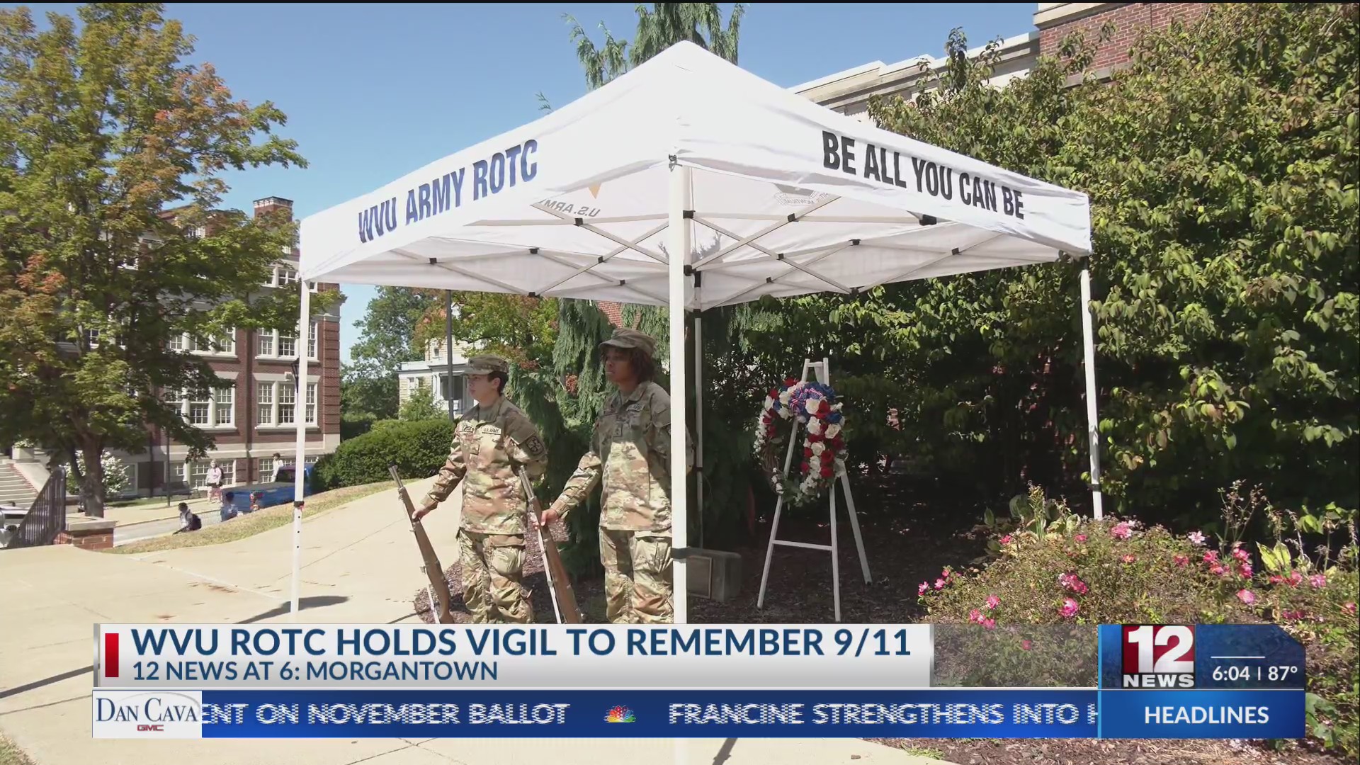 Vcu Rotc West Virginia University ROTC holds 24-hour vigil to remember 9/11 ...