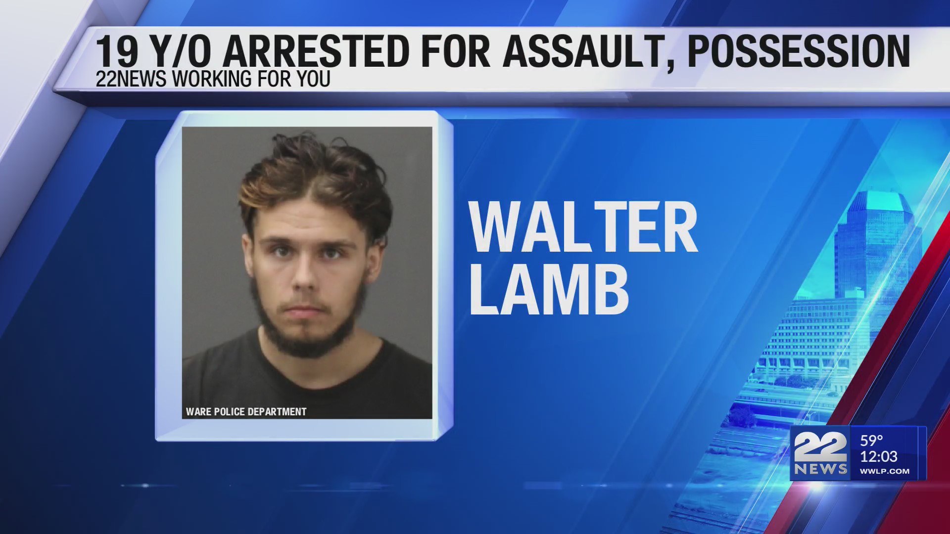 Ware police arrest 19-year-old on assault, theft, and drug charges – WWLP