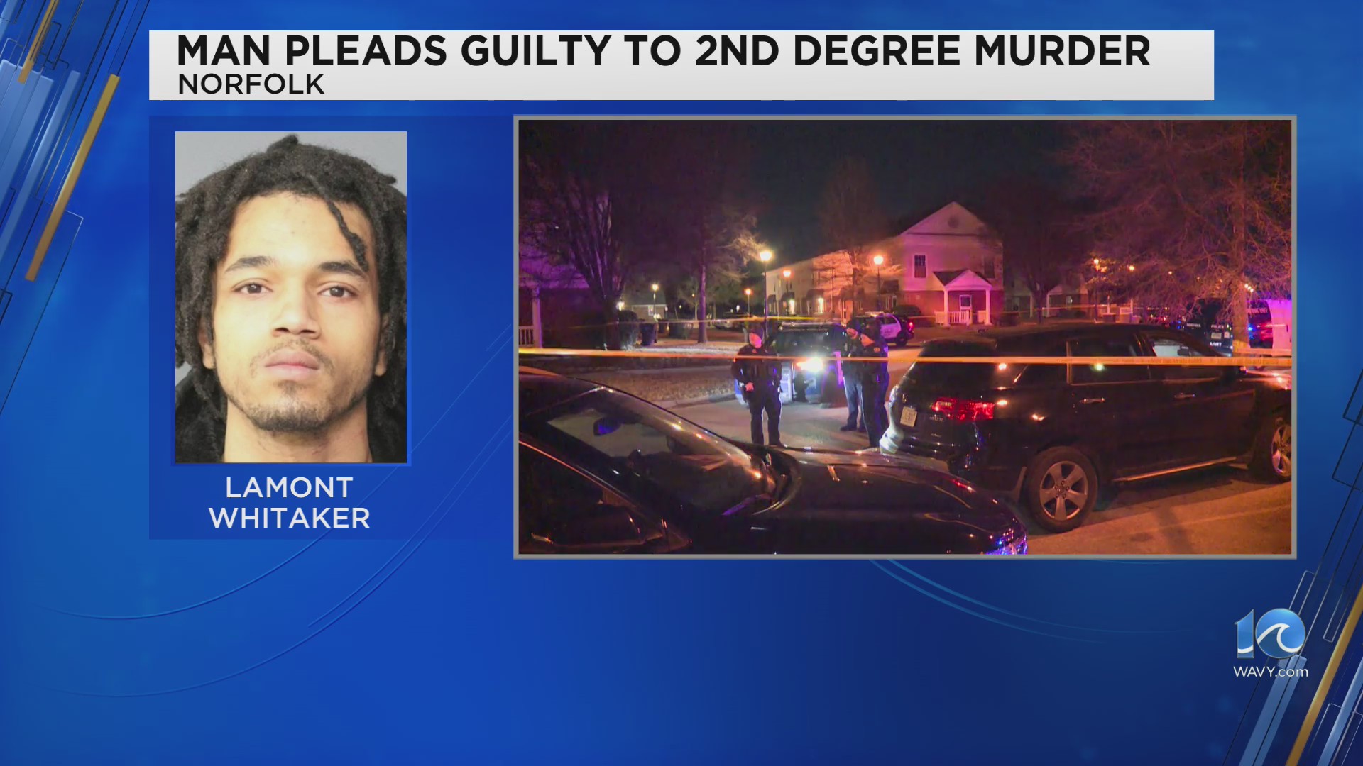 Man pleads guilty to 2nd Degree Murder in Norfolk Shooting – WAVY.com
