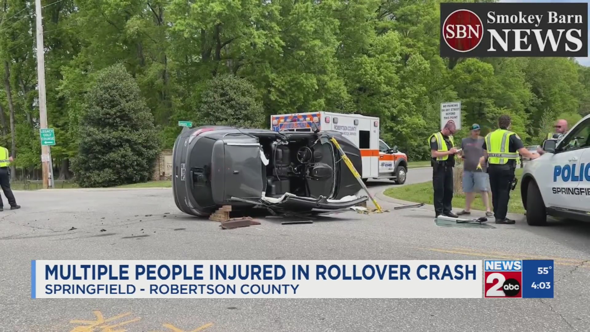 Multiple people injured in rollover crash – WKRN News 2