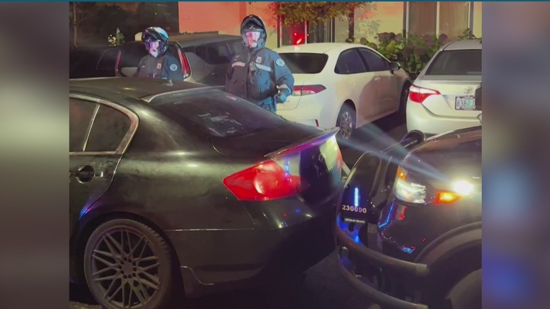 2 arrested, cars towed after street takeover in North Portland – KOIN.com