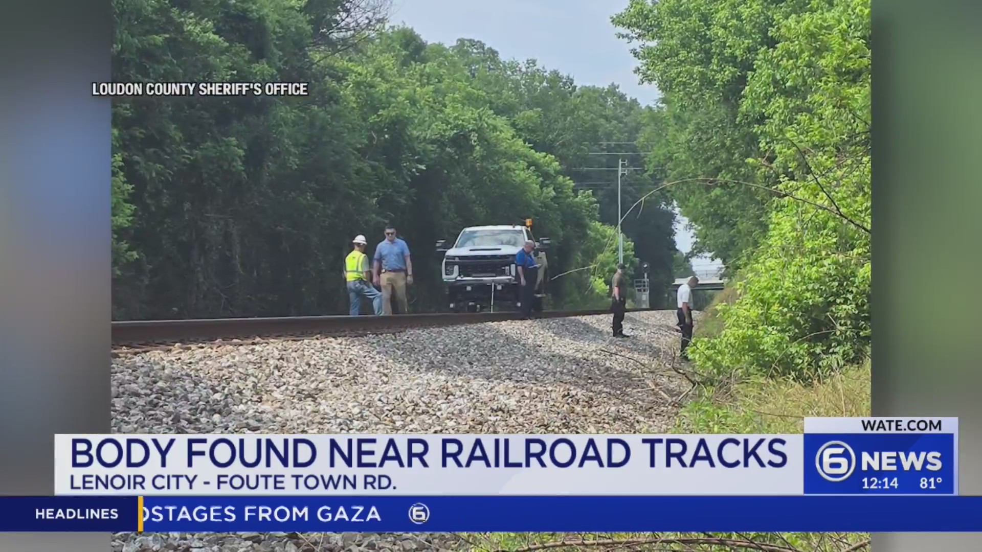Investigation underway after body found near railroad – WATE 6 On Your Side