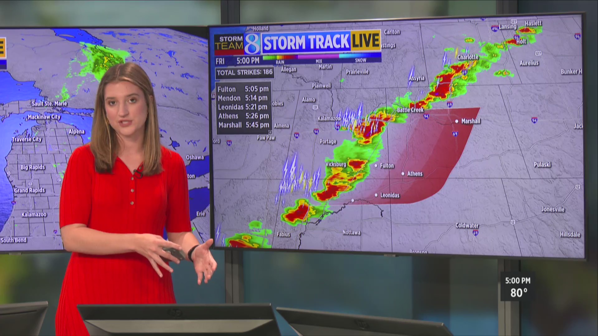 Severe thunderstorm watch issued for parts of Michigan – WOODTV.com