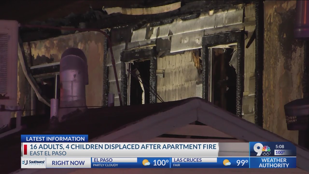 Residents displaced after East EP apartment fire – KTSM 9 News