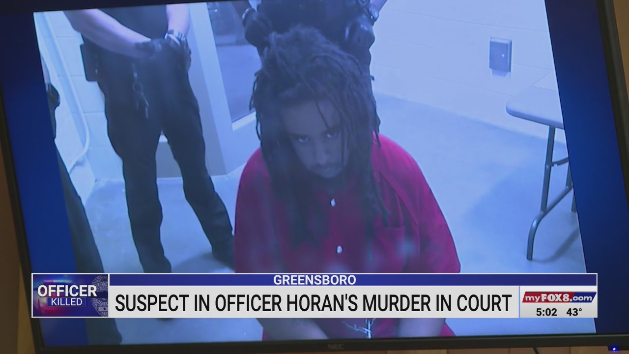 Suspect in Greensboro officer’s murder appears in court – FOX8 WGHP