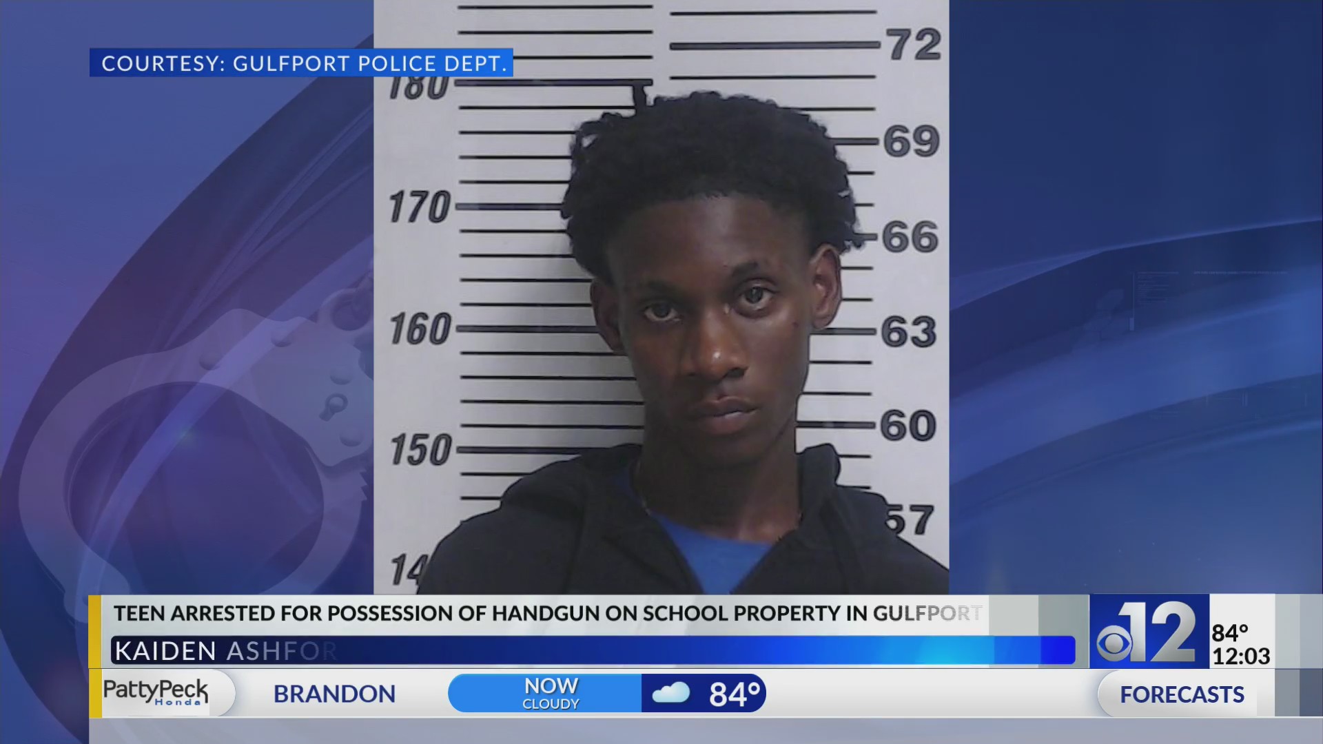 Teen arrested for shooting at school bus in Gulfport – WJTV