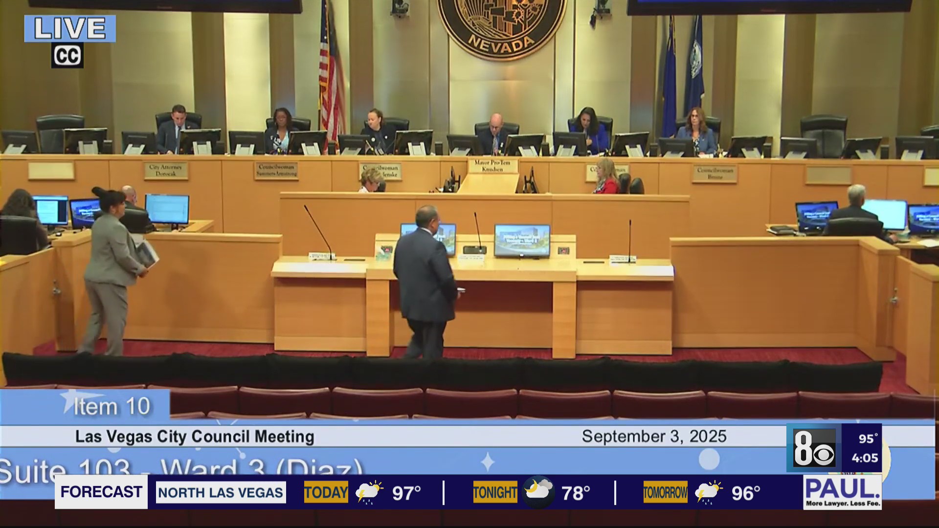 Las Vegas City Council looks to fill interim councilmember following ...
