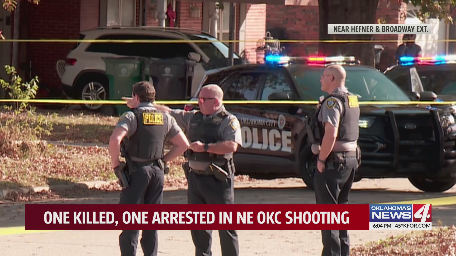 One killed, one arrested in NE OKC shooting – KFOR.com Oklahoma City