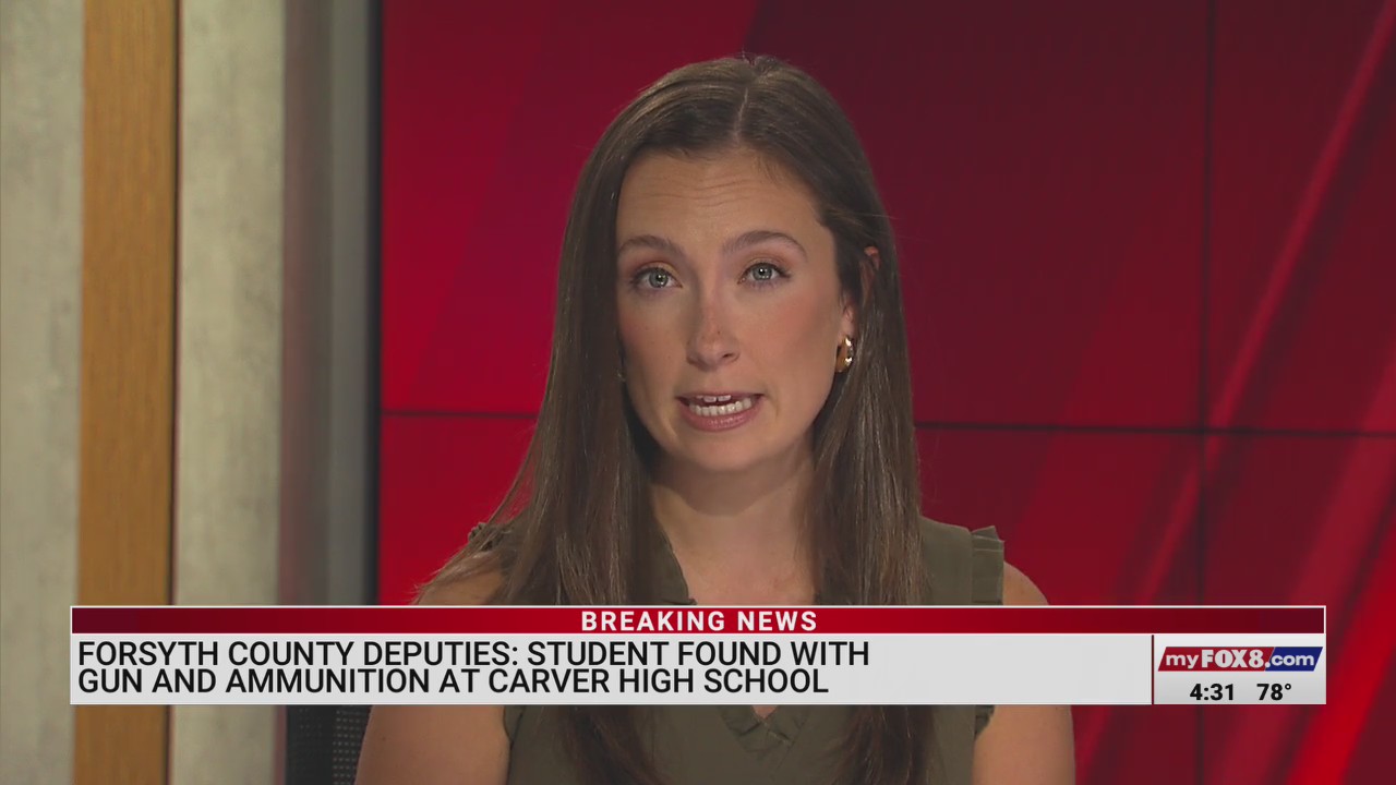 Student found with gun, ammo at Carver High School, Forsyth County ...
