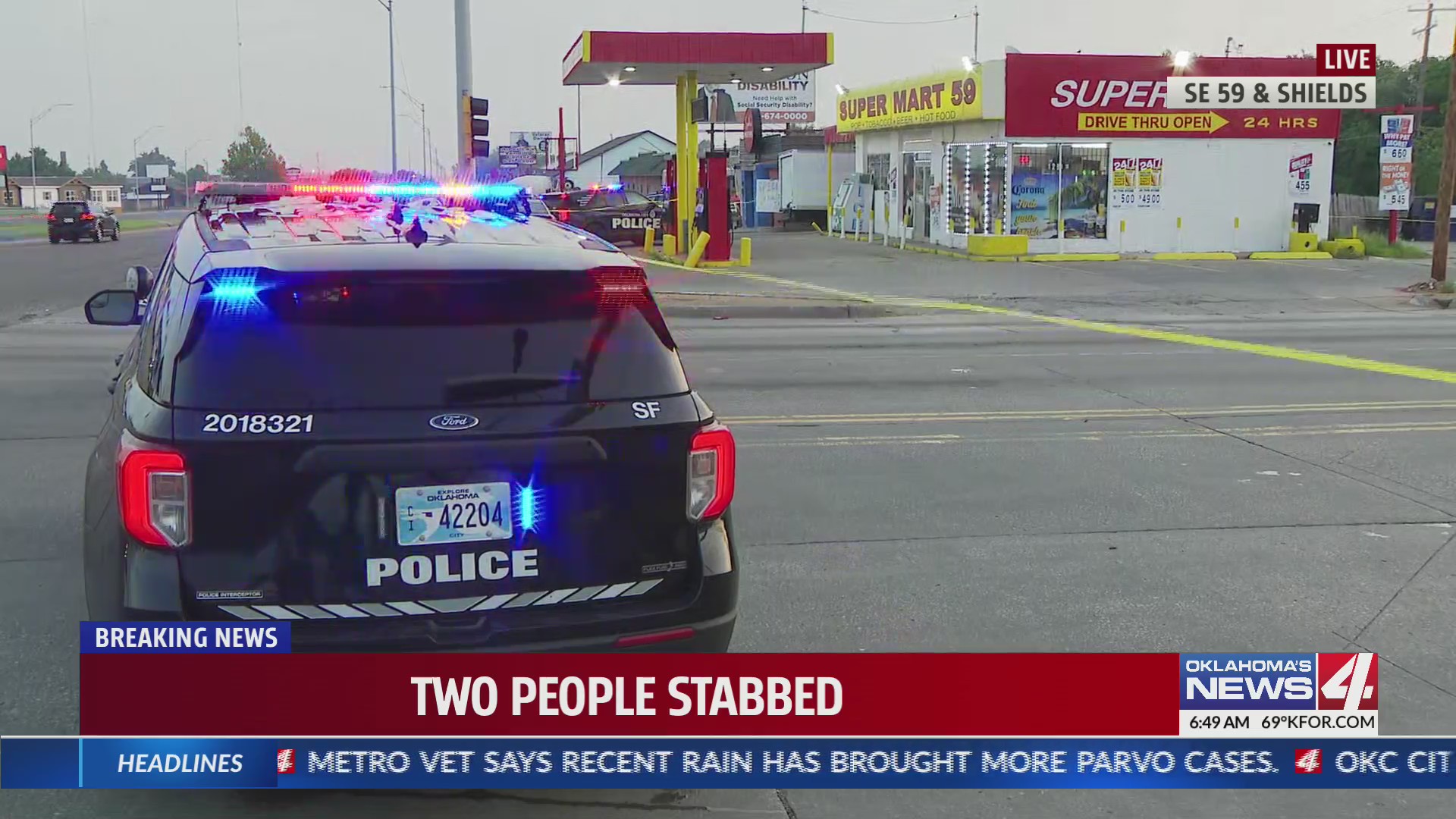 One arrested following SE Oklahoma City stabbing – KFOR.com Oklahoma City