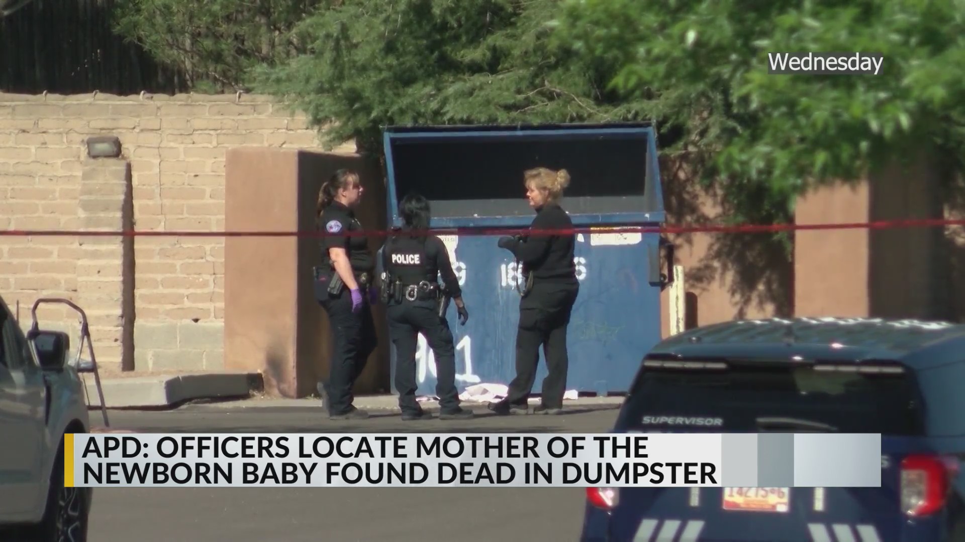APD locates mother of baby left in dumpster – KRQE NEWS 13 – Breaking ...