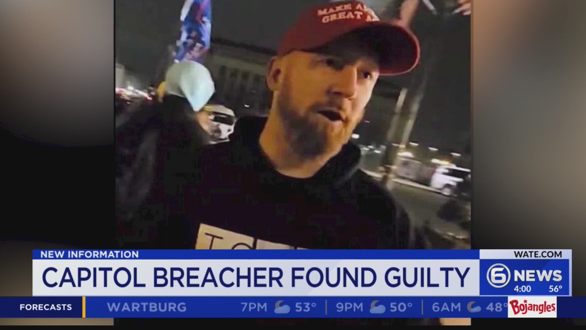 Maryville man charged after Jan. 6 found guilty on 11 charges – WATE 6 ...