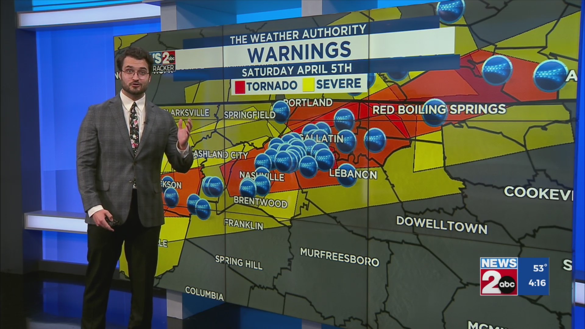 Microburst storm causes damage in Middle TN – WKRN News 2