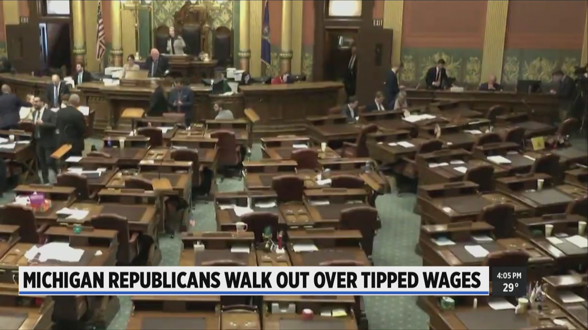 Speaker orders roundup of MI House members amid Republican walk out ...