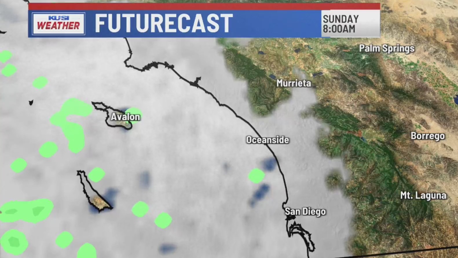 Temperatures more normal in San Diego this week as mountain areas could ...